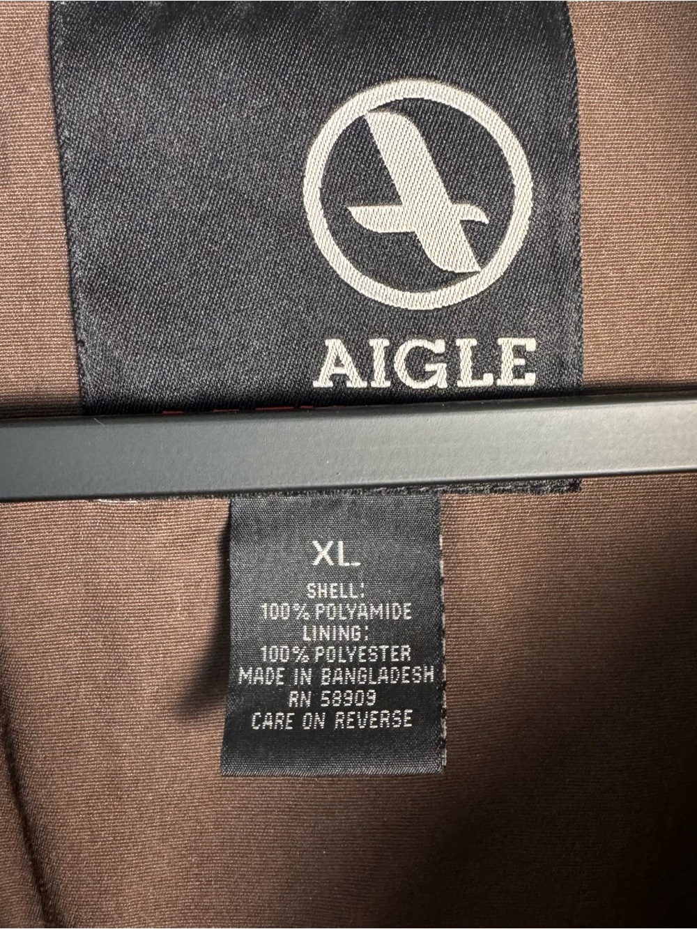 Vintage Aigle Actimum Technical Utility Vest Gilet Brown XL Gorpcore Fishing - Picture 2 of 16
